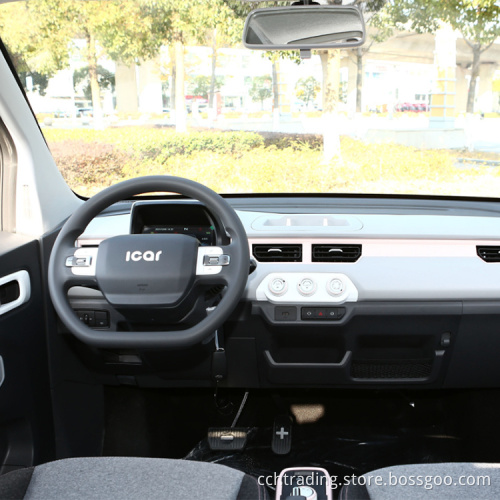 Chery QQ Ice Cream Vendita a 3 porte in stock in mini auto elettrica in China